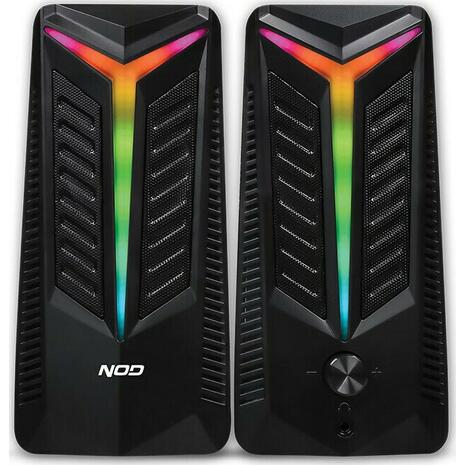 Ηχεία υπολογιστή NOD 2.0 AURORA RGB Στερεοφωνικά 16W